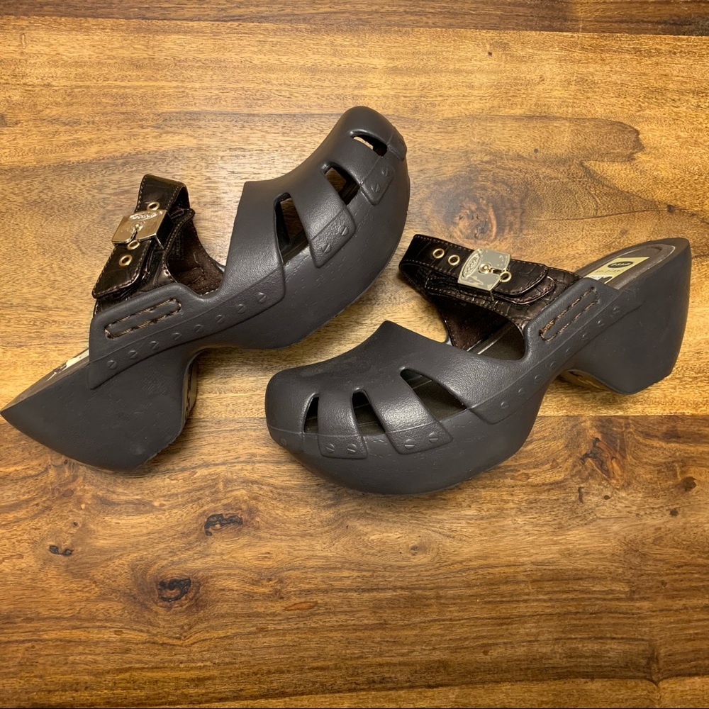 Dr Scholl's Dance Clog Brown